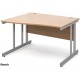 Momento Cantilever Leg Wave Office Desk